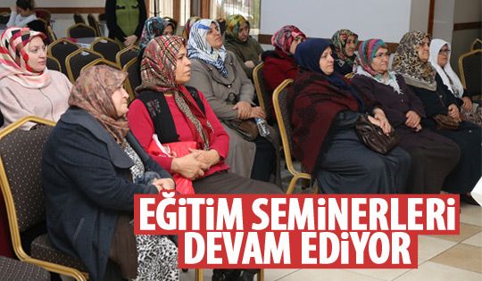 Gölbaşı Belediyesi eğitim seminerlerine devam ediyor