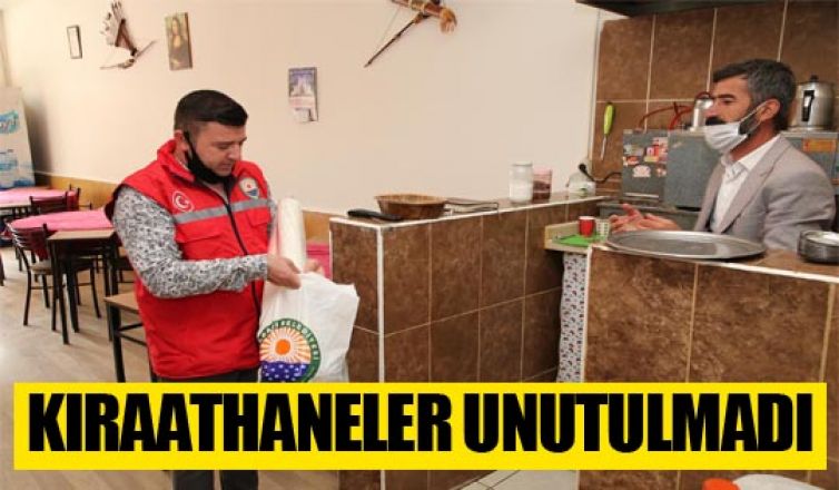 Gölbaşı belediyesi kıraathaneleri unutmadı