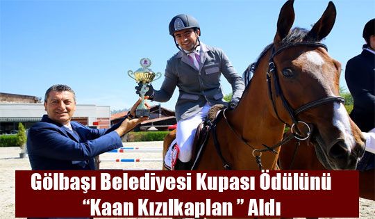 Gölbaşı Belediyesi Kupası Ödülünü 