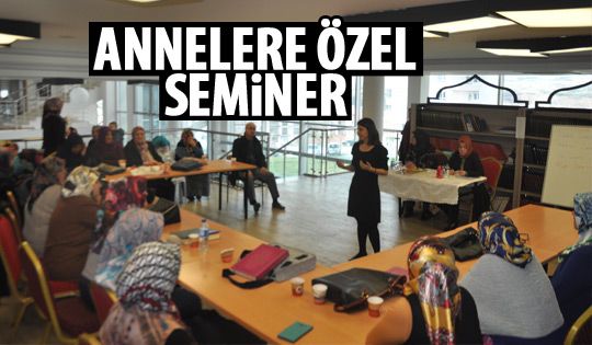 Gölbaşı Belediyesi seminerlerine devam ediyor