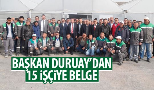 Gölbaşı Belediyesi “Ustalık-Kalfalık-İş Yeri Açma” belgesi verdi