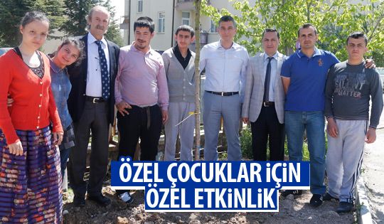 Gölbaşı Belediyesi'den engelli çocuklar için etkinlik