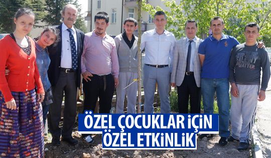 Gölbaşı Belediyesi'den engelli çocuklar için etkinlik