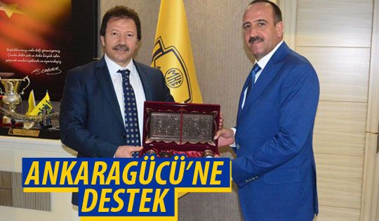 Gölbaşı Belediyesi'nden Ankaragücü'ne destek