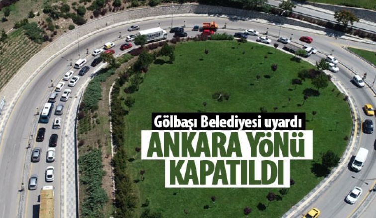 Gölbaşı Belediyesi'nden dikkat çeken uyarı