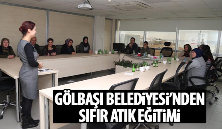 Gölbaşı Belediyesi'nden eğitim