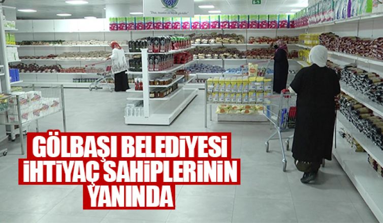 Gölbaşı Belediyesi'nden ihtiyaç sahiplerine destek!