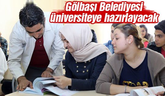 Gölbaşı Belediyesi'nden üniversiteye hazırlanan gençlere müjde