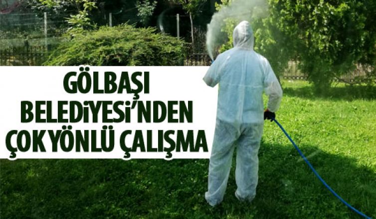 Gölbaşı Belediyesi'nin hizmetleri devam ediyor