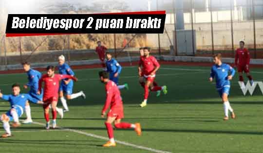 Gölbaşı Belediyespor fırsatı kaçırdı