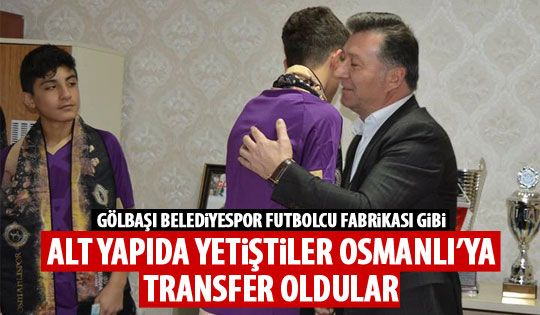 Gölbaşı Belediyespor futbolcu fabrikası gibi oldu