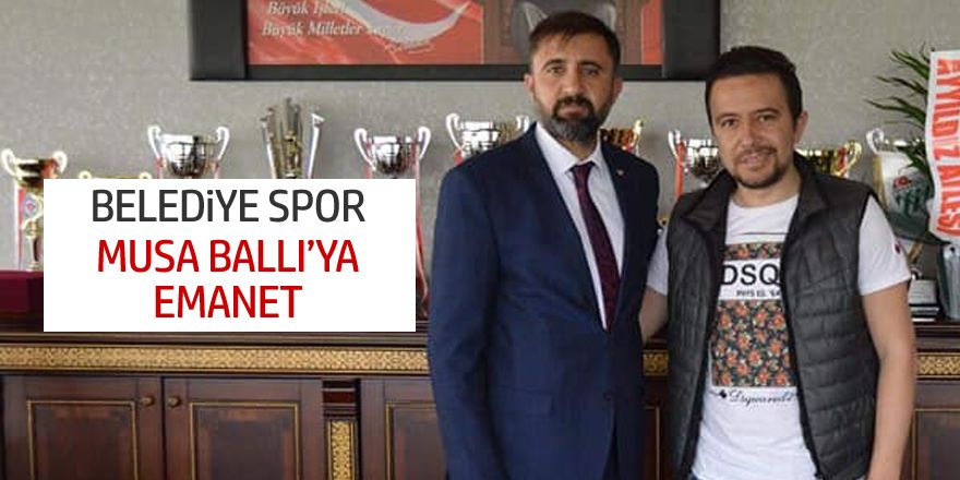 Gölbaşı Belediyespor Musa Ballı'ya emanet