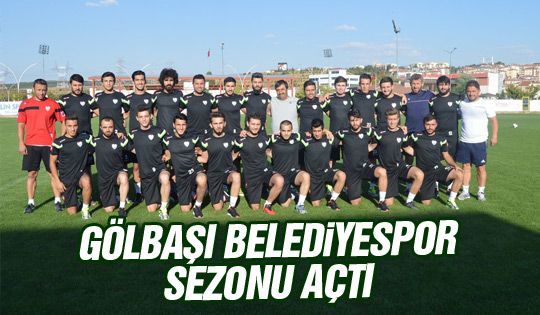 Gölbaşı Belediyespor sezonu açtı