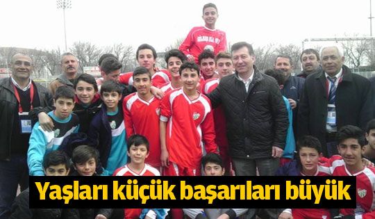 GÖLBAŞI BELEDİYESPOR U14 TAKIMININ BÜYÜK BAŞARISI