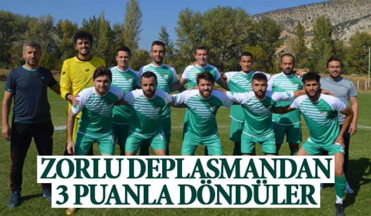 Gölbaşı Belediyespor zorlu deplasmanda 3 puanla döndüler