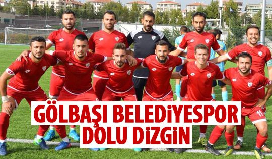 Gölbaşı Belediyespor'dan bir galibiyet daha