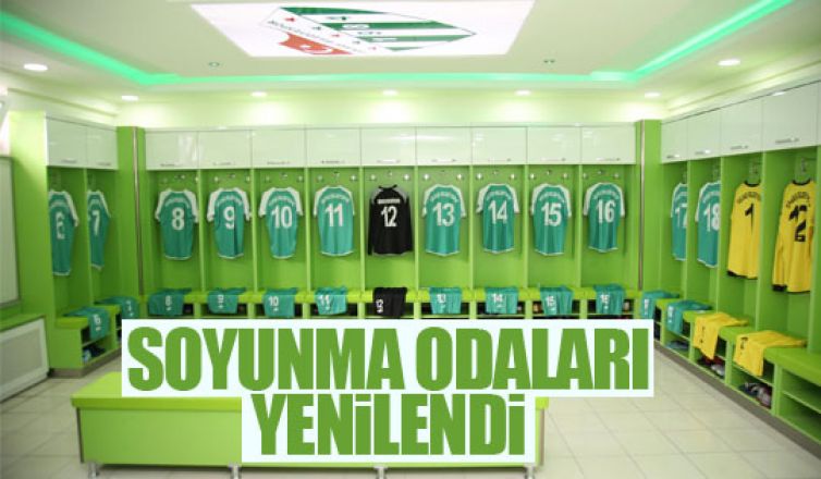 Gölbaşı Belediyespor'un soyunma odaları yenilendi!