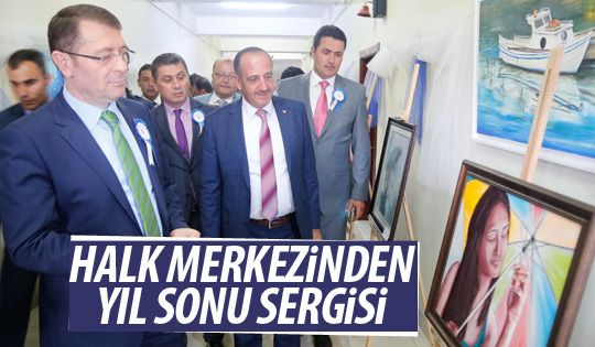 Gölbaşı Halk Merkezi'nden yıl sonu sergisi