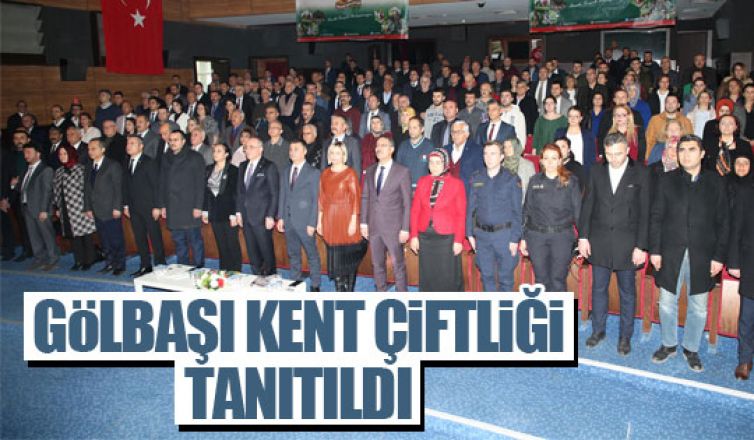 Gölbaşı Kent Çiftliği tanıtıldı!