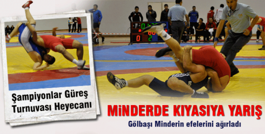 Gölbaşı Minderin efelerini ağırladı