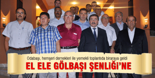 Gölbaşı Şenliği için el ele