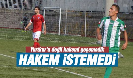 Gölbaşı spor 2-0 üstünlüğünü koruyamadı