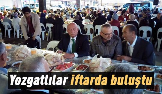  Gölbaşı Yozgatlılar derneği iftar düzenledi.