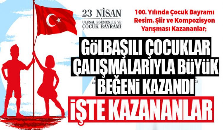 Gölbaşılı çocuklar çalışmalarıyla beğeni topladı!