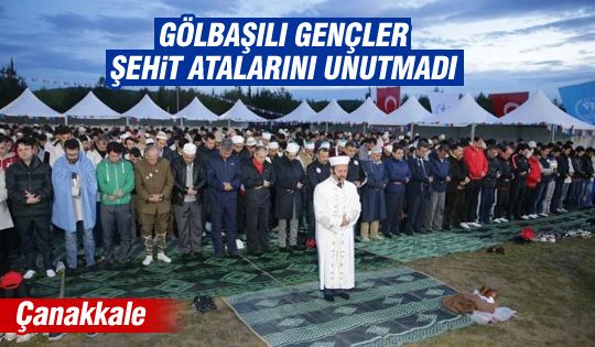 Gölbaşılı gençler 57. Alay için yürüdü