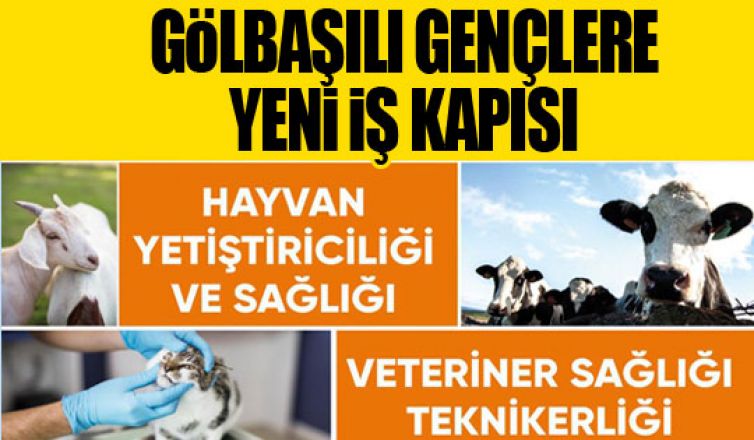 Gölbaşılı gençler devlet desteği ile meslek sahibi olacak…