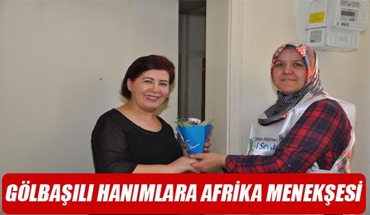 Gölbaşılı Hanımlara Afrika Menekşesi