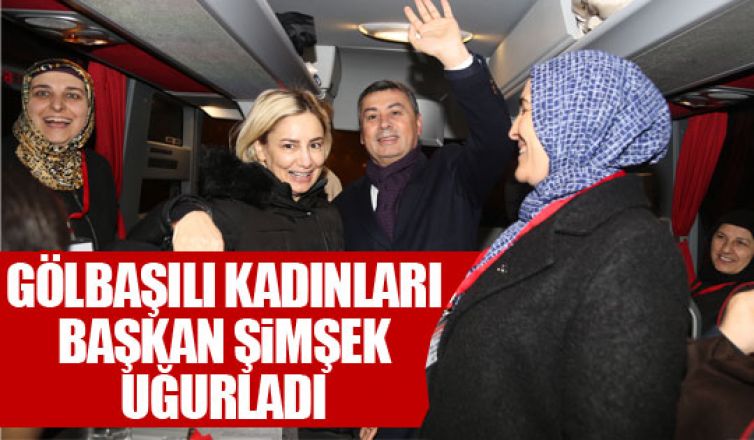 Gölbaşılı kadınlar Şeb-i Arus törenleri için yola çıktı!