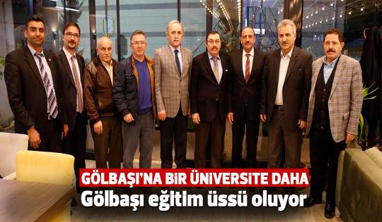 Gölbaşı'na bir üniversite daha