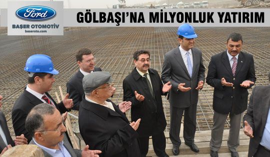 Gölbaşı'na milyonluk yatırım