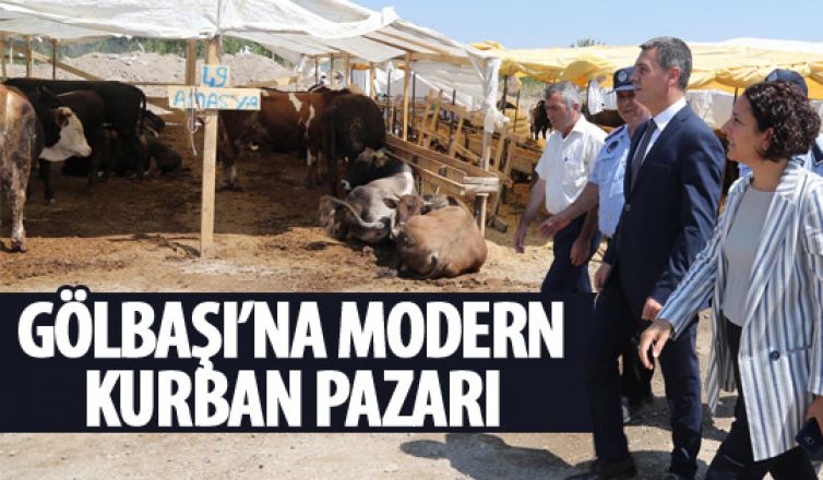 Gölbaşı'na modern kurban pazarı!