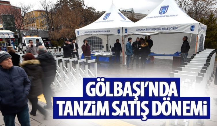 Gölbaşı'na tanzim satış noktası kuruluyor