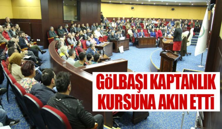 Gölbaşı'nda amatör denizcilik kursuna yoğun ilgi!