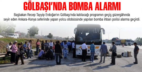 Gölbaşı'nda Bomba Alarmı