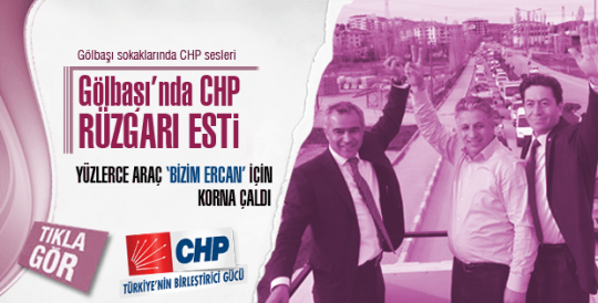 GÖLBAŞI'NDA CHP RÜZGARI ESTİ