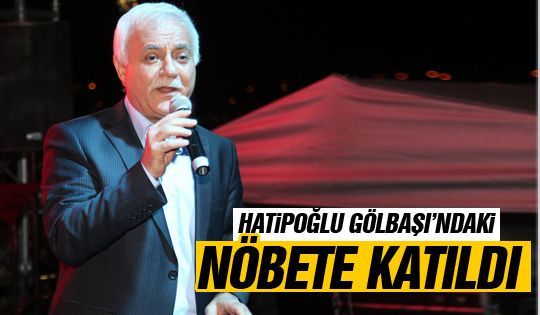 Gölbaşı’nda Demokrasi Nöbeti