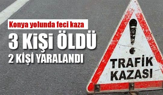 Gölbaşında feci kaza