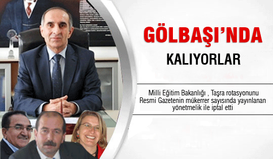 Gölbaşı'nda kalıyorlar