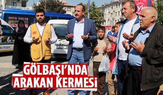 Gölbaşı'nda kermes kuruldu