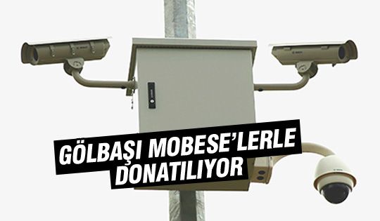 Gölbaşı’nda Mobese Çalışmaların’da Sona Yaklaşıldı