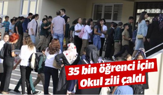 Gölbaşı'nda okullar açıldı