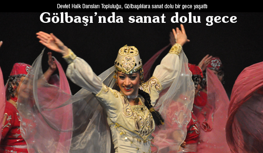 Gölbaşı'nda sanat dolu bir gece