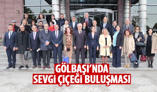 Gölbaşı’nda Sevgi Çiçeği buluşması