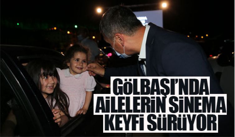 Gölbaşı'nda sinema rüzgarı sürüyor!