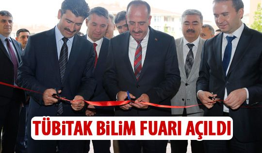 Gölbaşı'nda TÜBİTAK Bilim Fuarı açıldı