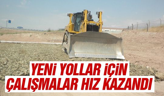 Gölbaşı'nda yol çalışmalarına hız verildi